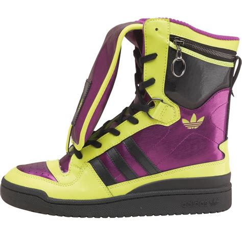 adidas high top jeremy scott zwart|jeremy scott shoes adidas.